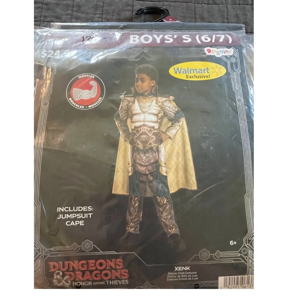 Disguise Xenk Dungeons & Dragons Honor Among Thieves Boys Small 6/7 Costume